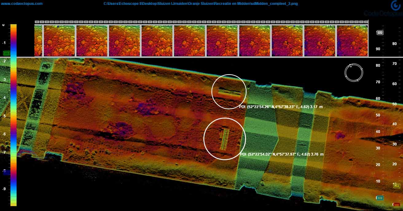 Underwater bottom surveys 